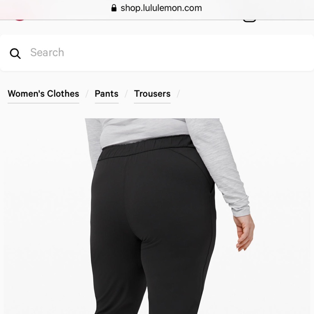 Lululemon Keep Moving 7/8 Pant in Black - Picture 5 of 8